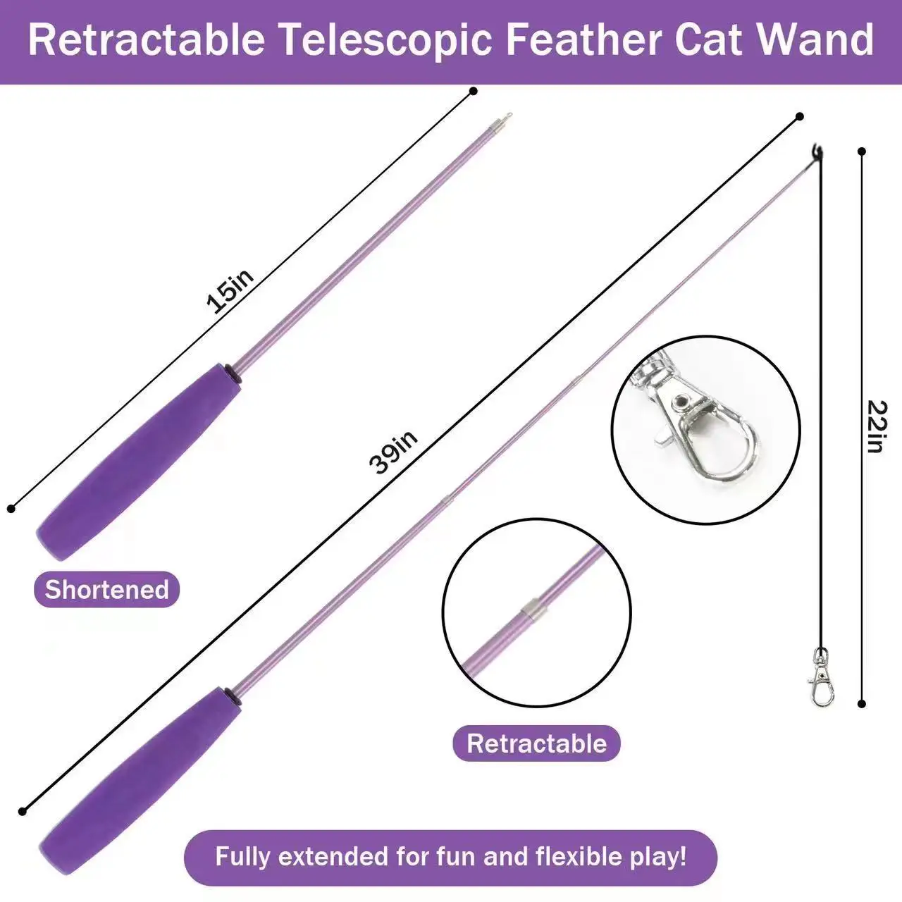Thumbnail 4 - #78 Low Cost Cat Wand Toys That Work