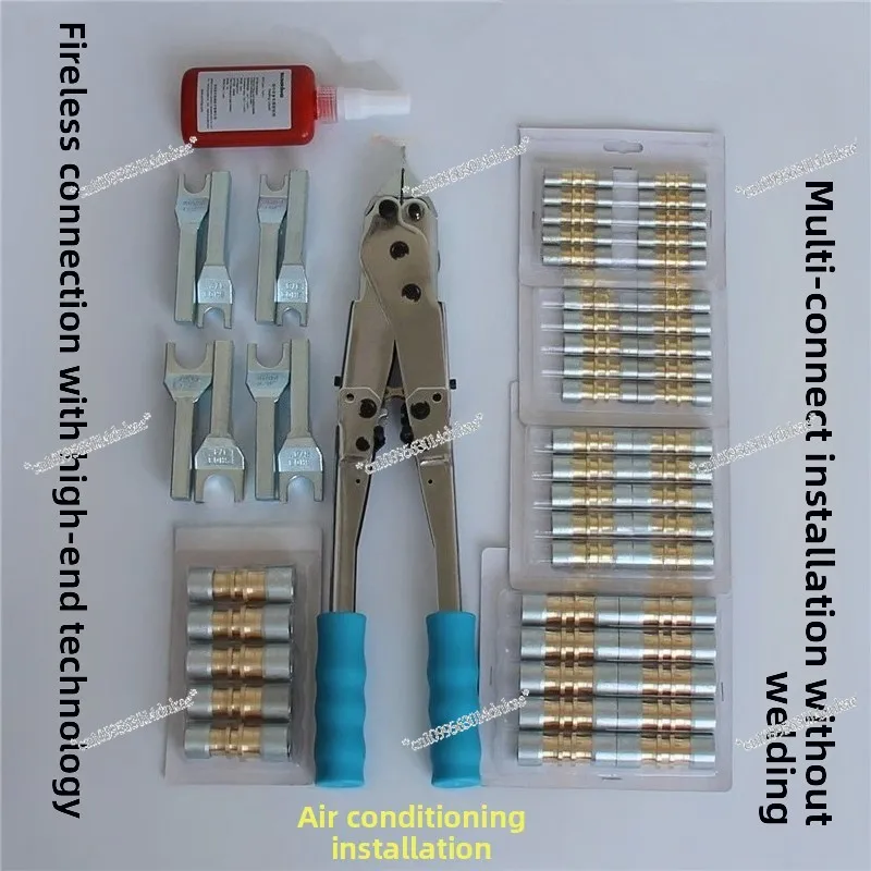 

Central Air Conditioner No-fire Connection Installation Tool Multi-online Welding-free Installation Copper Composite Ring