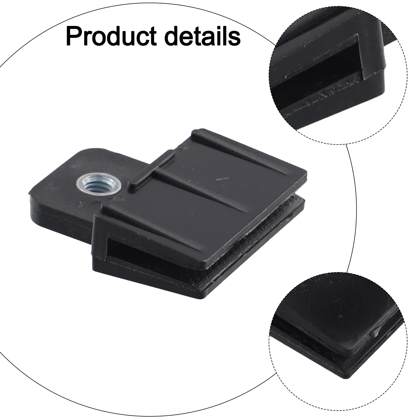 Holder Car Door Glass Clip Automobile Plastic Construction Direct Replacement Clip 5mm Hole Diameter For Cars For Trucks