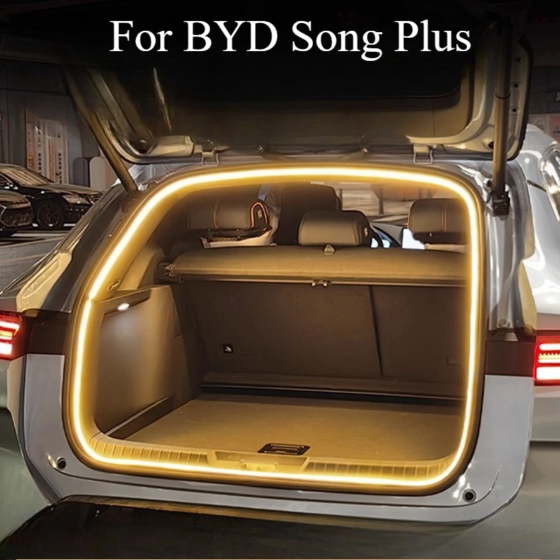 

For BYD Song Plus Trunk Light Ambient Light Tail Welcome Interior Decoration Body Kits Automobiles Exterior Parts Accessories