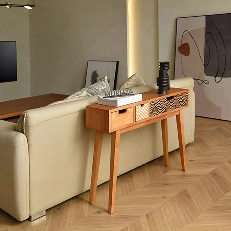 طاولة وحدة التحكم الفاخرة للتخزين، تصميم ممتاز، مدخلات تخزين الطاولة، أثاث غرفة المعيشة Muebles Recibidores De Entrada