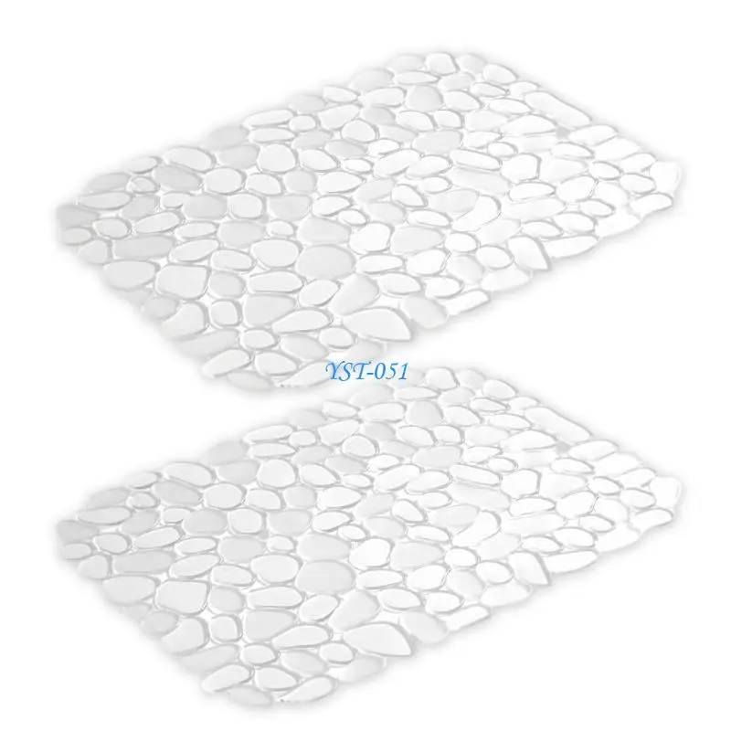 

E15A 2 шт. силиконовая раковина, эргономичный кухонный сливной коврик, дизайн воздушных потоков, экономия места, складная для