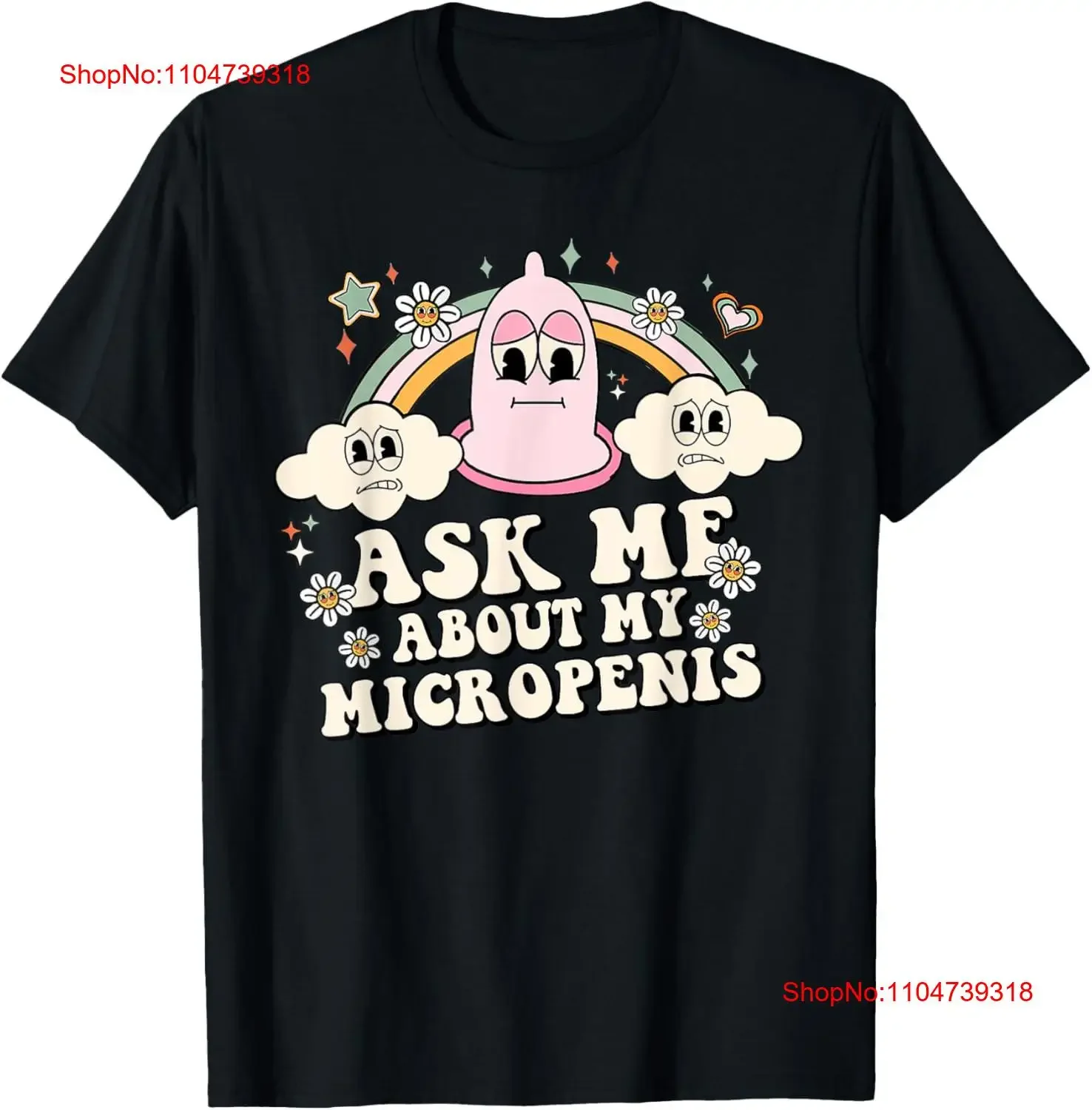 Ask Me About My Micropenis Funny Inappropriate Adult Humor T Shirt  vintage Washed designer clothes graphic Stylish Stretched