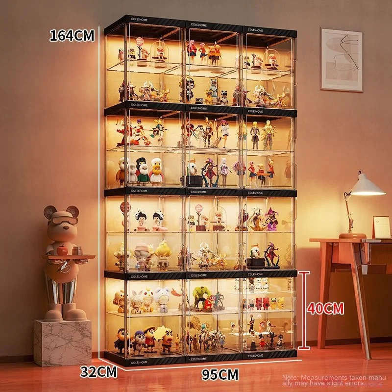 Handheld Figures, LEGO Display Cabinets, Model Toys, Display Racks, Home Figurines, Gundam Models, Transparent Display Boxes