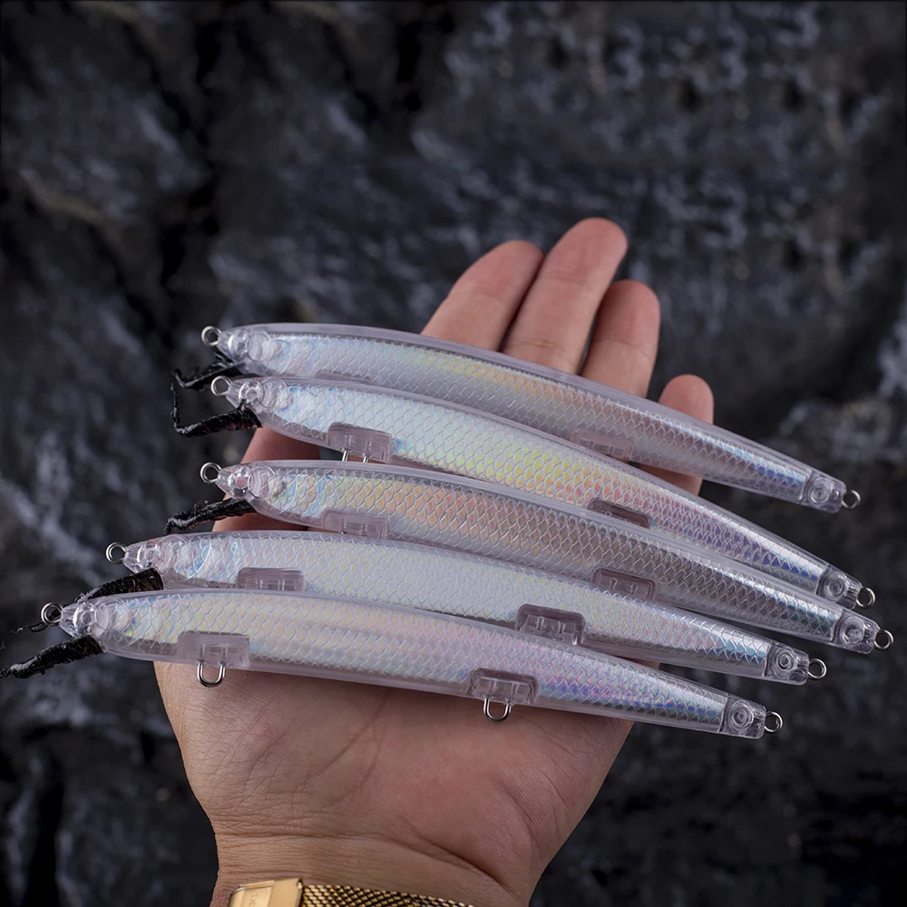 Dr.Holife Señuelos Minnow 13,5cm 13g – Cebo flotante rígido DIY - imagen 5