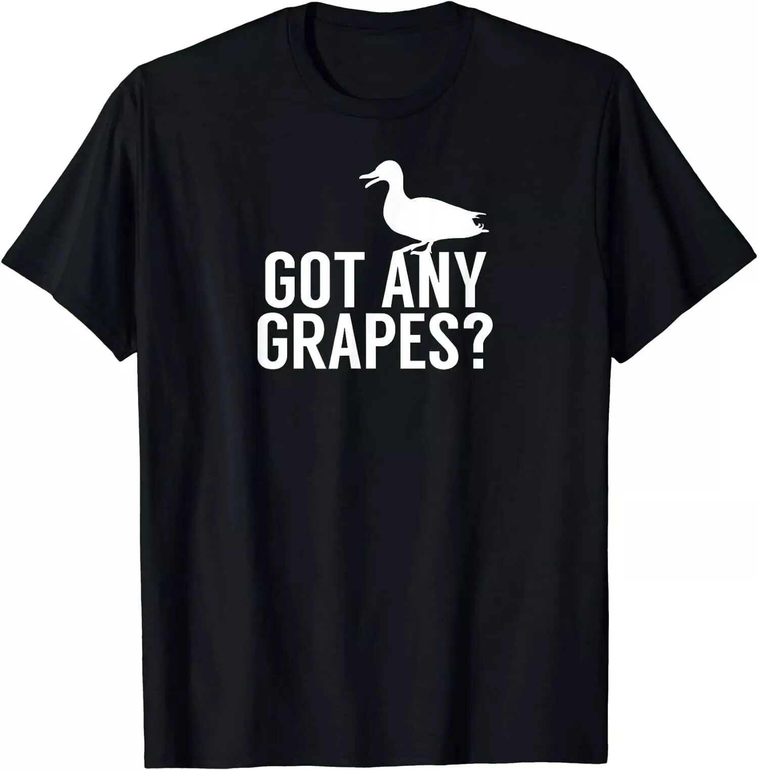 NEW Funny Duck Got Any Grapes T-Shirt