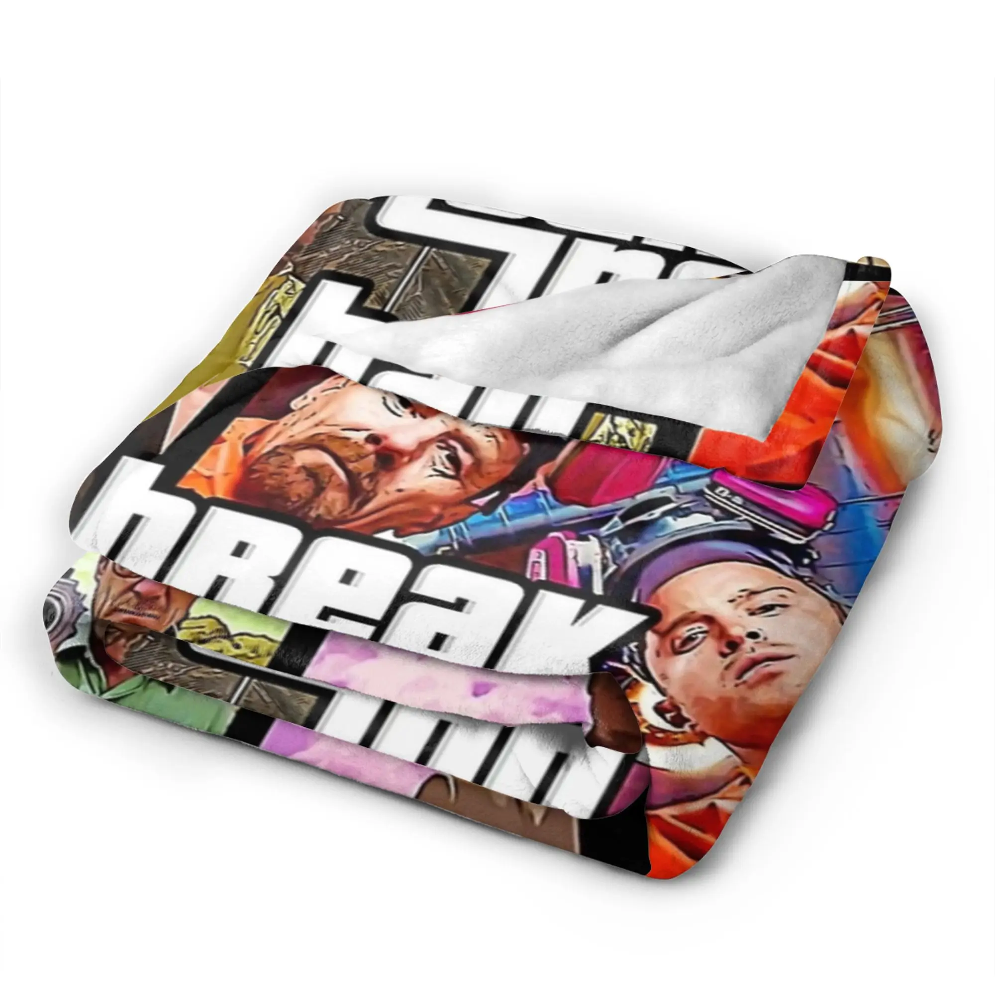 كسر سيئة والتر الأبيض المشارك Gta نسخة غامض بطانية كسر سيئة الإبداعية رمي البطانيات للمنزل 125*100 سنتيمتر لحاف #5