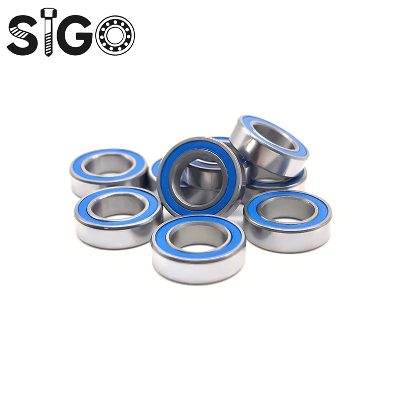

10PCS MR148RS 8X14X4 Mm Bearing ABEC-7 Miniature MR148 - 2RS RU Ball Bearings Blue Sealed For Axial SCX10 II