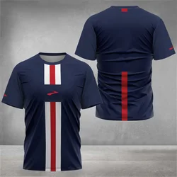 Men Quick-drying Sports Short-sleeved T Shirt Summer Tennis Badminton Running Workout T-Shirt Clothing Casual Men's T-Shirts Top