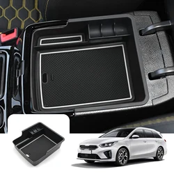 LFOTPP Car Armrest Storage Box for XCeed GT Line 2020-2023 Central Control Container Storage Box Auto Interior XCeed Accessories