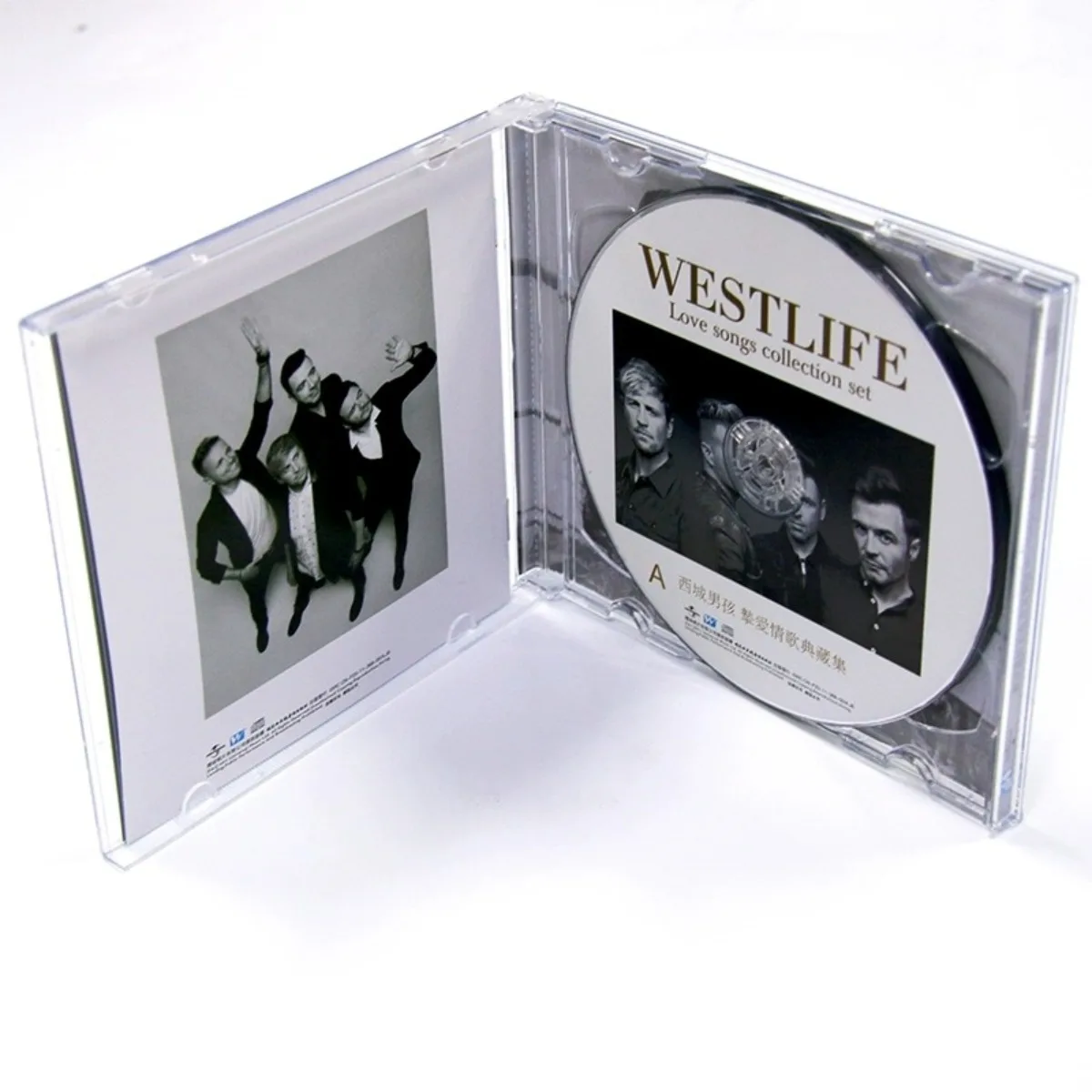ألبوم Westlife 2CD مع كتاب الأغاني - سجلات موسيقى البوب الأوروبية والأمريكية لمحبي المجموعة #3