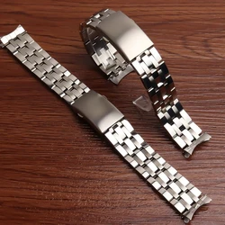 19mm 20MM solid stainless steel 1853 watch strap for Quartz watches T-SPORT PRC200 T17 T461 T014430 T014410 Watchband Man