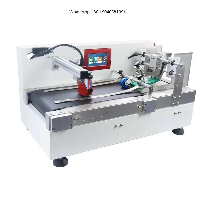 INCODE Automatic Feed Paging Coding Machine Expiry Date Conveyor Belt TIJ Inkjet Printer Fpr Plastic Bag Paper Package Card