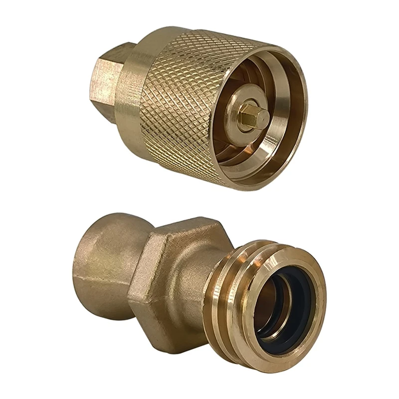 RE7141F RE7141M Forklift Propane Tank Connector Female Male Connection Fitting Adapter Valve Thread