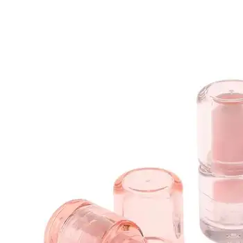 3,5ml kruhové poloprůhledné prázdné tuby od balzámu na rty, skladovací nádoba na rtěnku, lahvička s leskem na rty, cestovní balení na make-up 8 nejlepší prodej nádobky na lesk na rty - №3