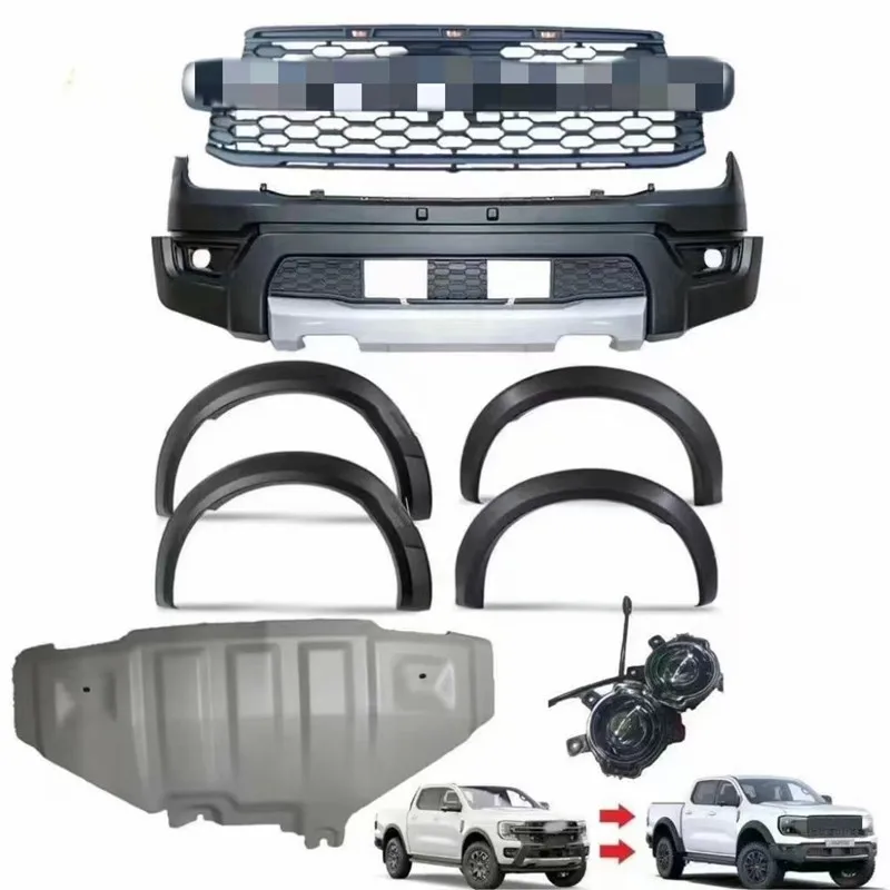 Комплекты кузова автомобиля, защита переднего и заднего бампера