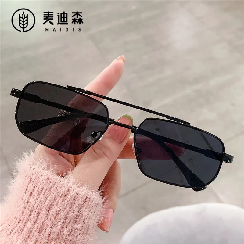 

Men Polarized Sunglasses Men Women Rectangle Frame Brand Designer Rays Driving Sun Glasses Goggle UV400 Gafas De Sol 2022 New