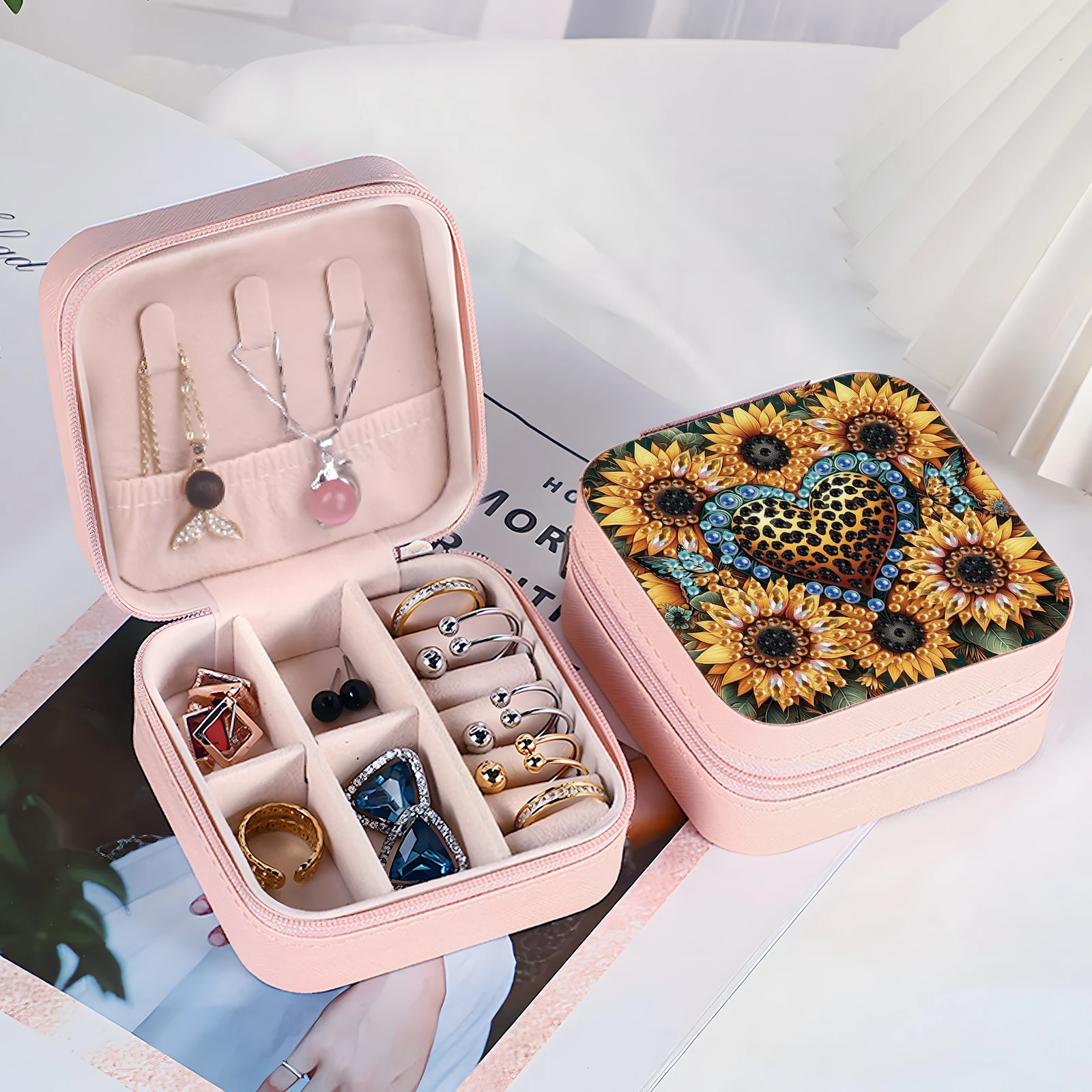 Diamantmalerei-Schmuck-Organiz – Jewelry Making Organizer Box Bewertung und Preis