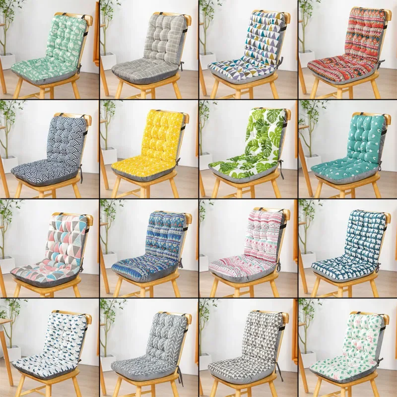 

3 Size Long Cushion Chair Soft Pad Thicker Seat Cushion For Dining Patio Home Office Indoor Outdoor Garden Sofa Buttock Cushion
