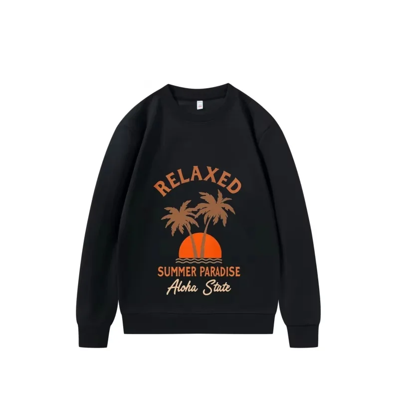 Winter Warm 250Gsm Heavyweight Round Neck Sweatshirt Oversized 2026 Usa Direct Delivery Free Shipping Loose