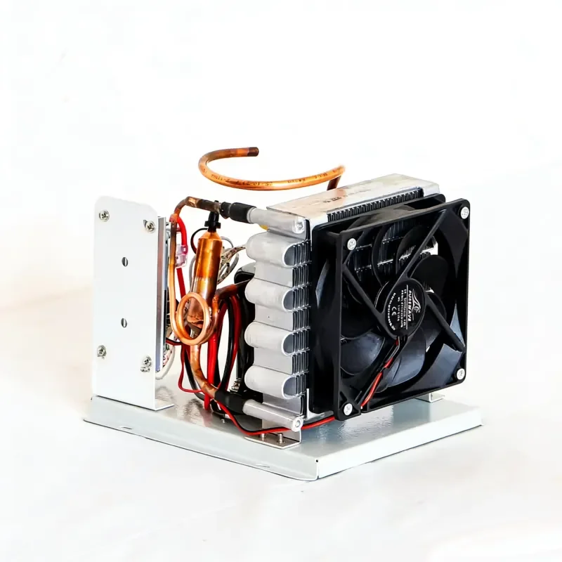 ST19C Mini Compressor Condensing Unit Portable Freezer Small Air Conditioner Customizable Cooling System 100-300W R134a -20C