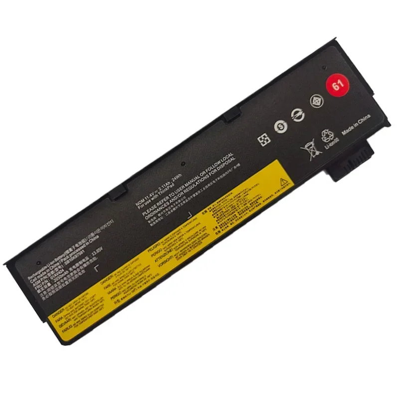 Laptop Battery for Lenovo ThinkPad T470 T480 T570 T580 P51S P52S 01AV427 01AV428 01AV423 01AV424/5 SB10K97580 61+