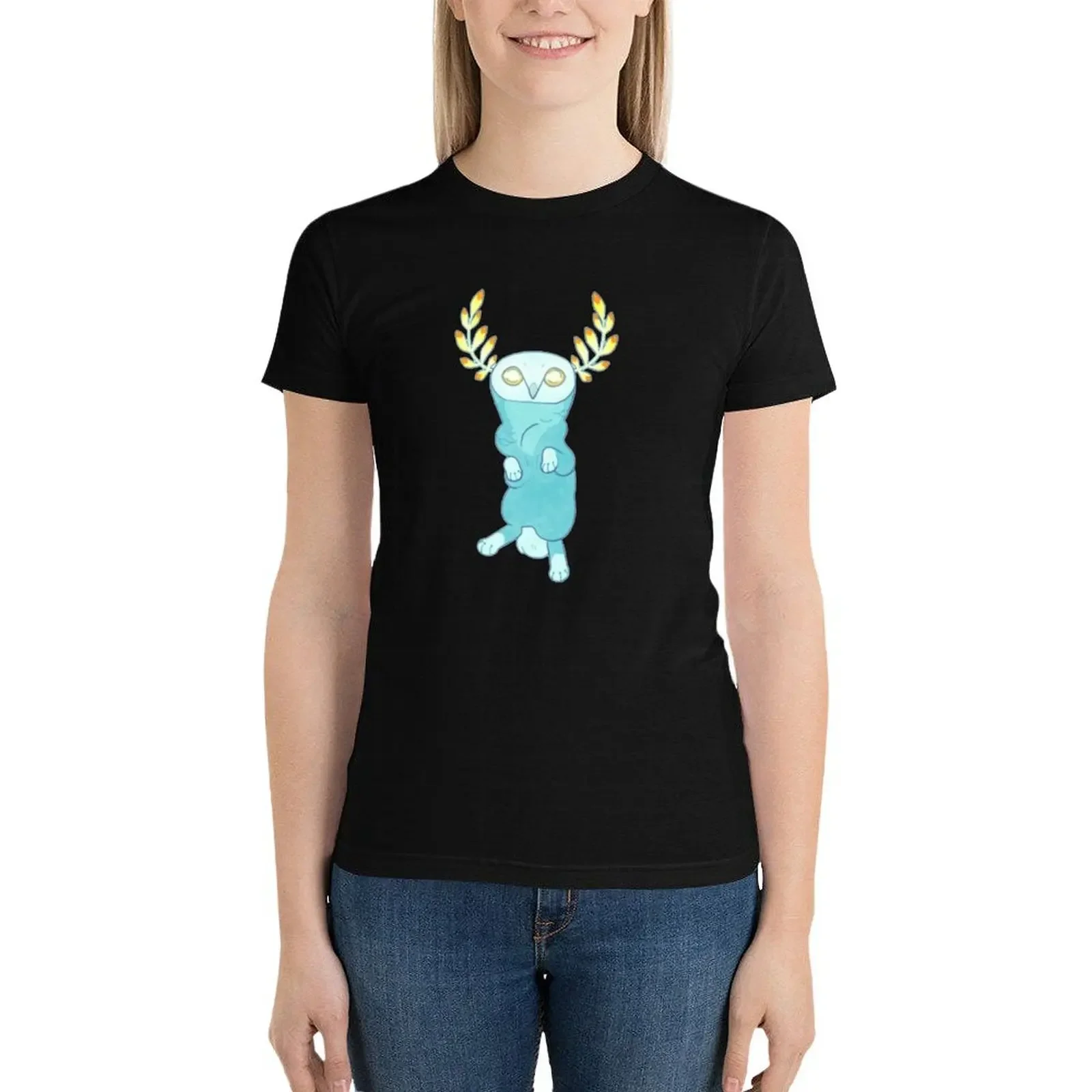 BOTW-T-shirt gráfica para mulher, moda coreana, roupa Blupee