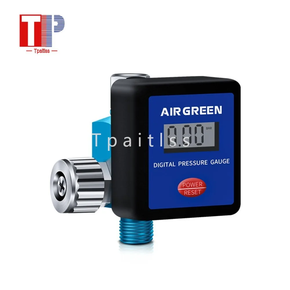 Tpaitlss Intelligent Electronic Pressure Regulator Filter Element Separator Low Pressure Spray Gun Pressure Gauge