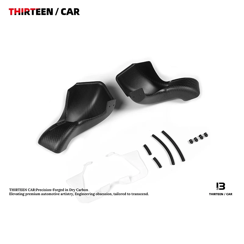 

Dry Carbon Fiber Scoops Matte Air Intake Plenum Interior Decoration System Carbon Fiber Engine Hood for BMW M3 M4 G87 G80 G82