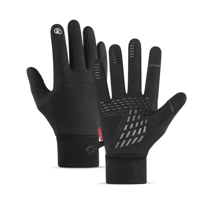 AliExpress Cycling Gloves for Men Women Motorcyclist Autumn Winter Warm Camping Gloves Ski Bicycle Velvet Touch Screen Non-slip Waterproof