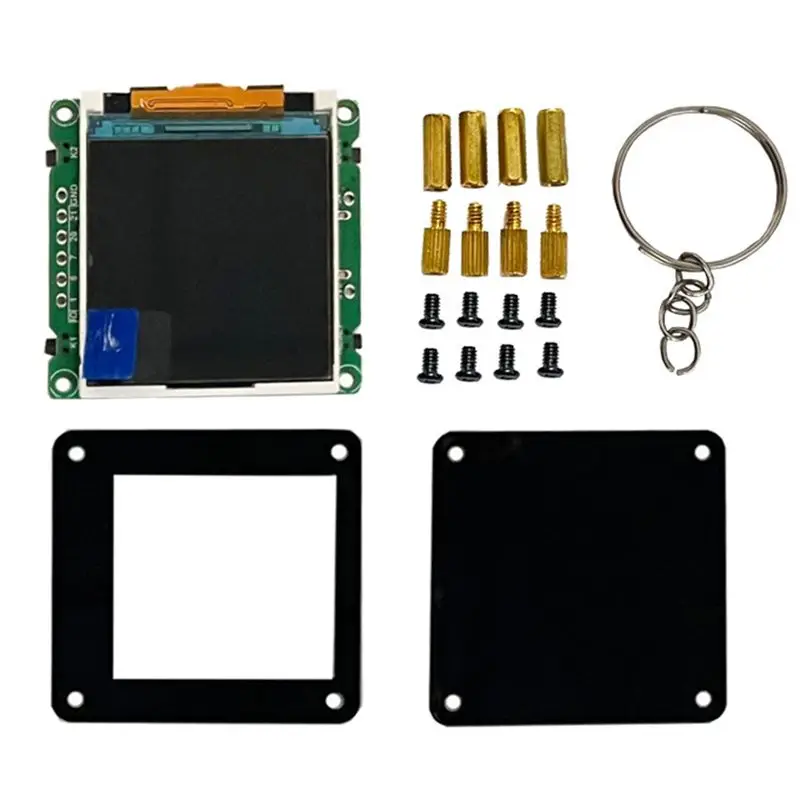 

ABKN-ESP32 C3 Mini TV Desktop Trinket - Портативный гаджет с 1,44-дюймовым LCD-дисплеем ST7735, метеостанцией LVGL и просмотрщиком GIF-файлов
