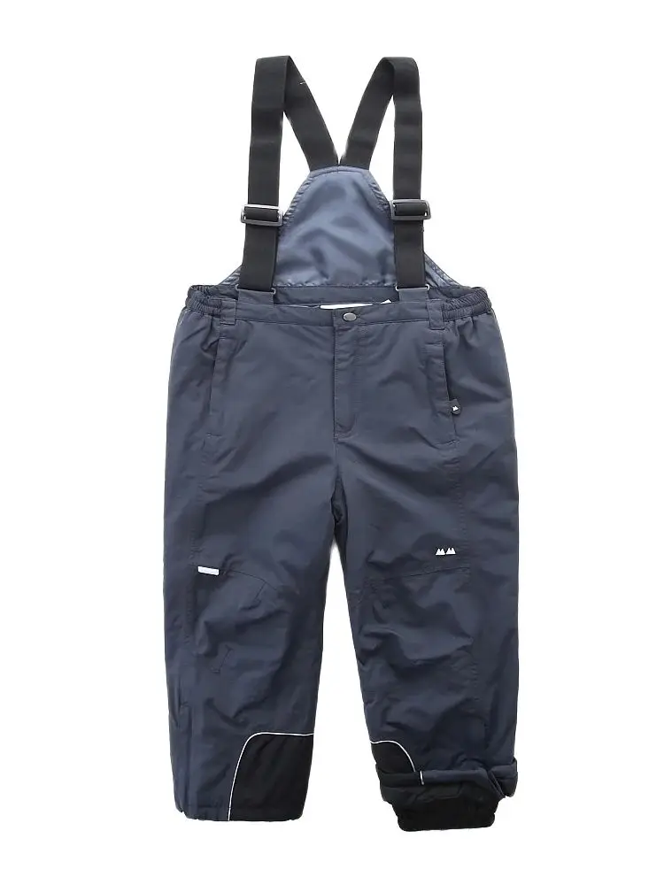 Winter warm snow proof  overall bib pants  seams taped Waterproof Windproof Ski pants 2-8 years old boys girls