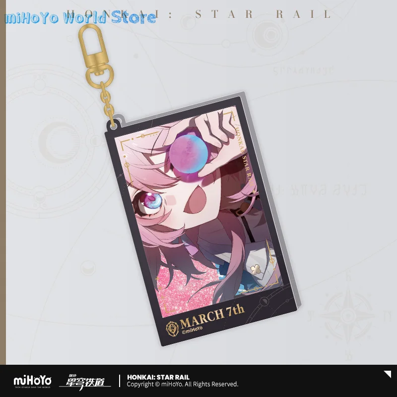 MiHoYo Pendant Official Genuine Game Honkai Star Rail BRONYA Launch Countdown Series Quicksand Acrylic Pendant Birthday Gifts