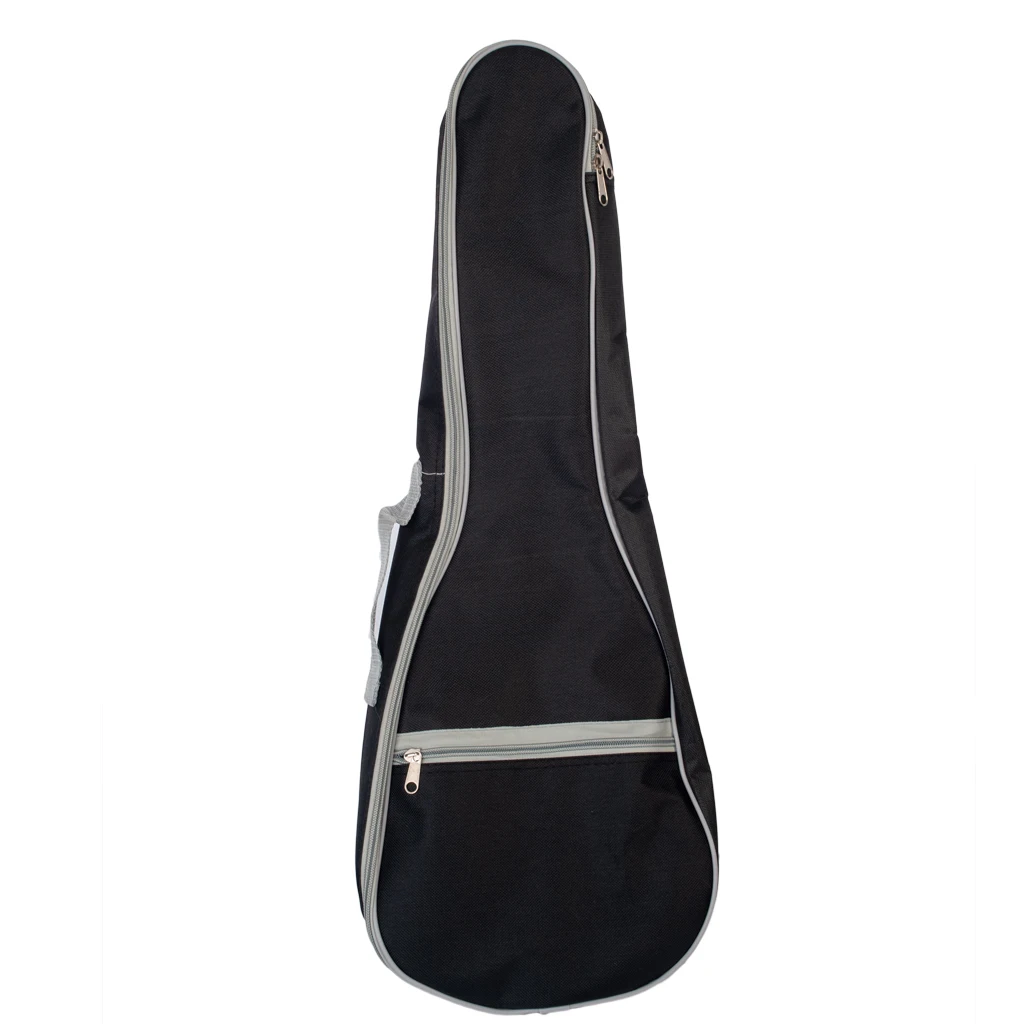 NAOMI 21 Inch Ukulele Bag Black Portable Ukulele Bag Soft Case Gig Cotton Guitar Family Parts Accessoris New