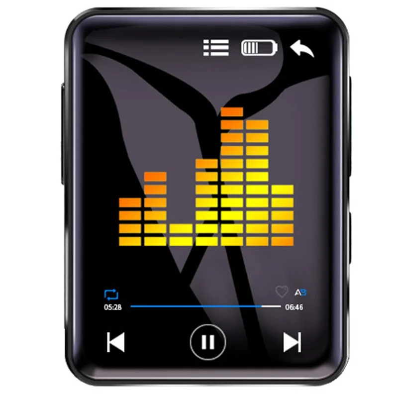JABS-MP3 Player Mp4 Player 2025 New Mini Portable FM/Speaker/E-Book/Recorder Students