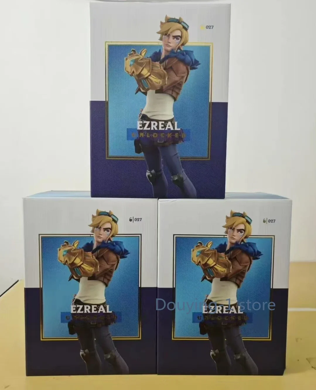 

In Stock, League of Legends LOL Explorer Ezreal Medium Sculpture Collection Game Figurine.