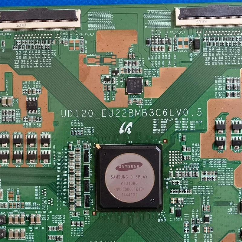 Original T-CON Logic Board, LJ94-30536F, UD120 _ EU22BMB3C6LV0.3, UD120 _ EU22BMB3C6LV0.5, para TV UN75HU8550FXZA UN75HU8500FXZA