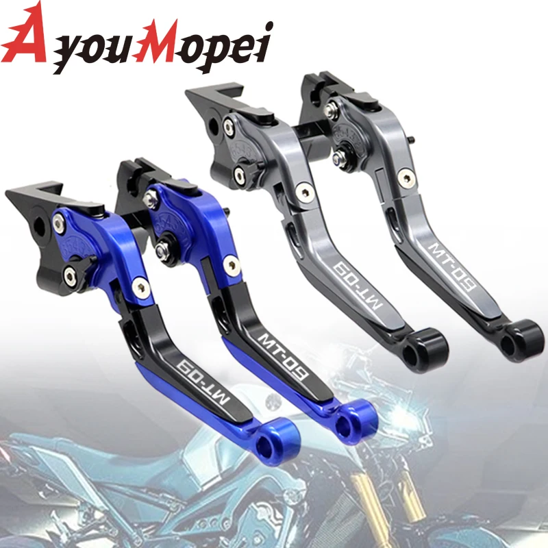 

MT-09 Folding Brake Clutch Levers For YAMAHA MT09/SP 2014-2020 2019 MT FZ 09 Motorcycle Accessories Adjustable Extendable