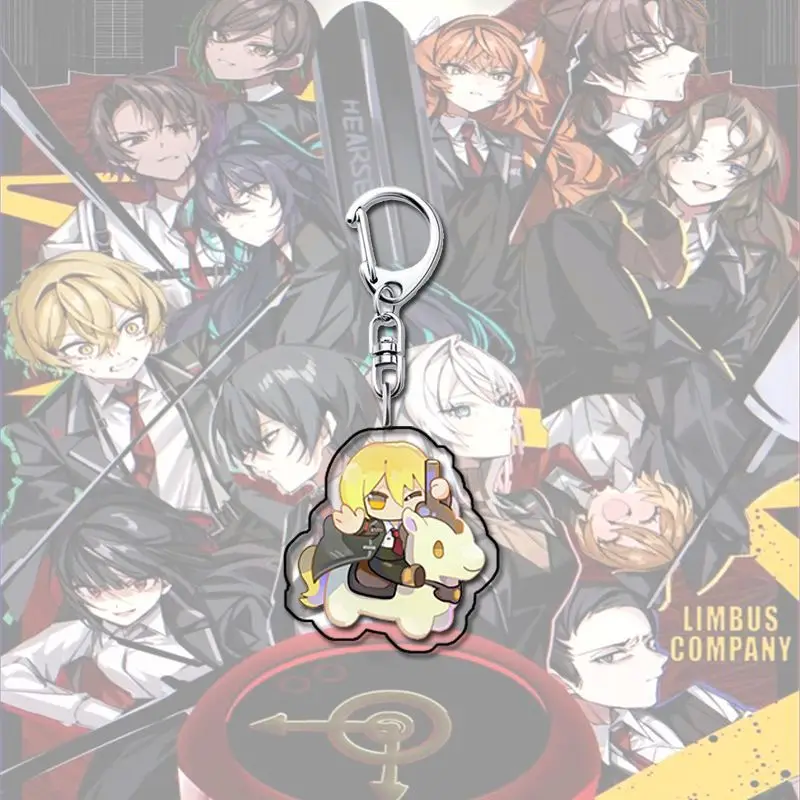 8 個ムールソー・エミル・シンクレアアクリルキーホルダー漫画アニメキーリングバッグ車のキーペンダント装飾子供クリスマスギフト