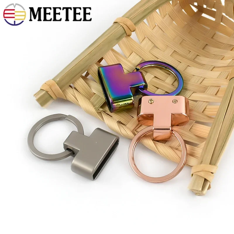 

5/10Pcs 20/24mm Metal Buckles Clip Clasp O Ring Pendant Hook for Keychain Webbing Bag Strap DIY Sewing Leather Craft Accessories