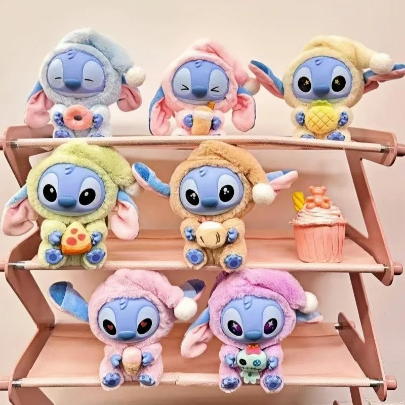 

Hot Selling Stitch Plush Blind Box Sleepy And Easy To Eat Series Can Be Hung With Cute And Super Cute Dolls As Holiday Gifts