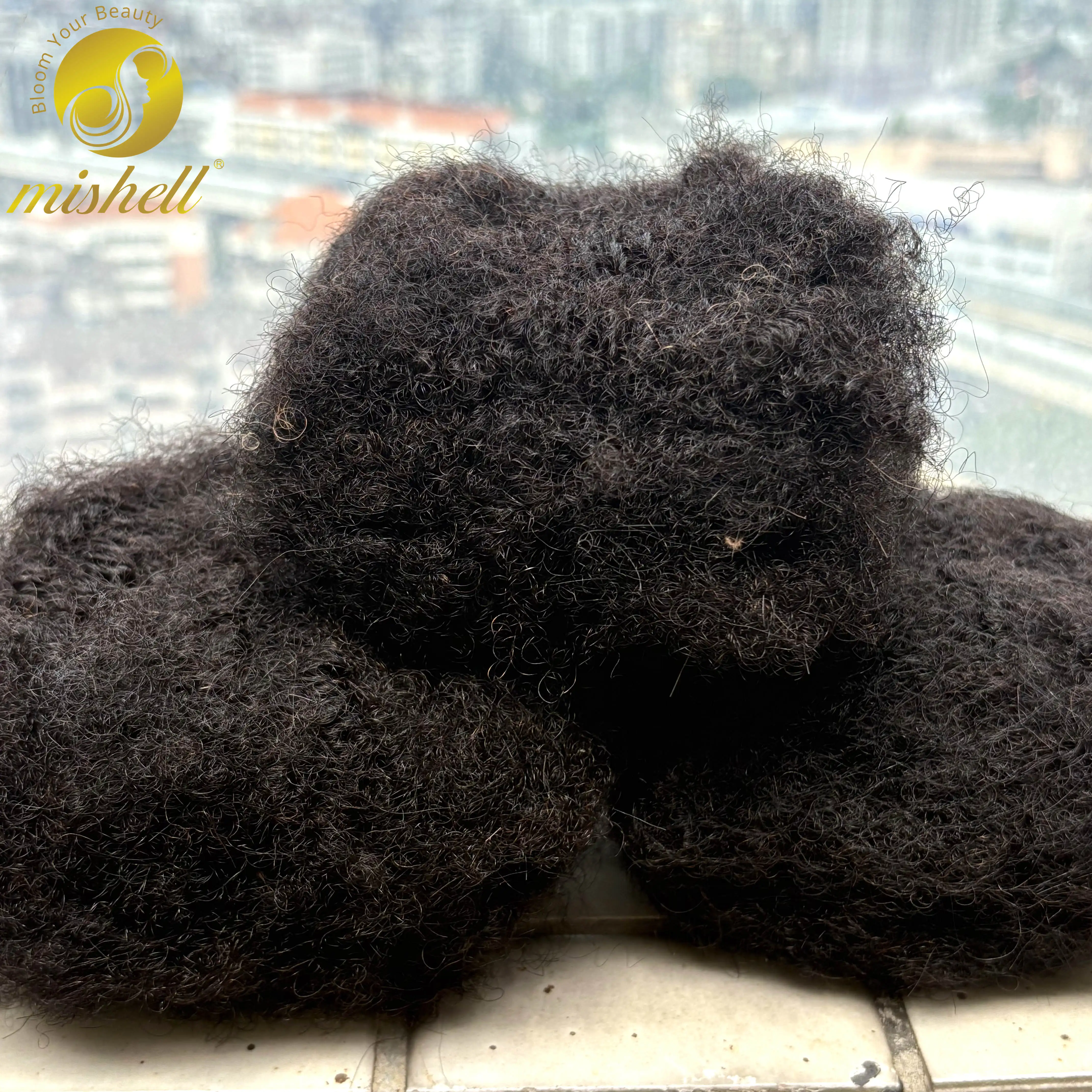 

8-дюймовые афро-кудрявые человеческие волосы 30 г/упак. для наращивания дредов, ремонт локонов, плетение афро-кудрявых человеческих волос для локонов