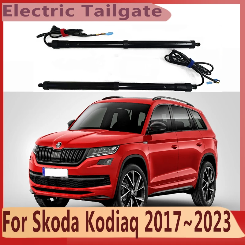 For Skoda Kodiaq 2017~2024 Electric Tailgate Car Lift Auto Automatic Trunk Opening Electric Motor for Trunk Car Acesssory Tools