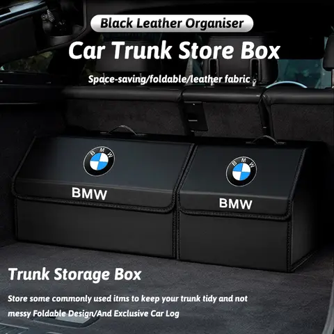 자동차 트렁크 주최자 상자 BMW X1 X2 X3 X5 X4 X6 X7 G30 G20 G32 G11 G12 F40 F30 F20 F10 F34 용 대용량 접이식 보관 가방