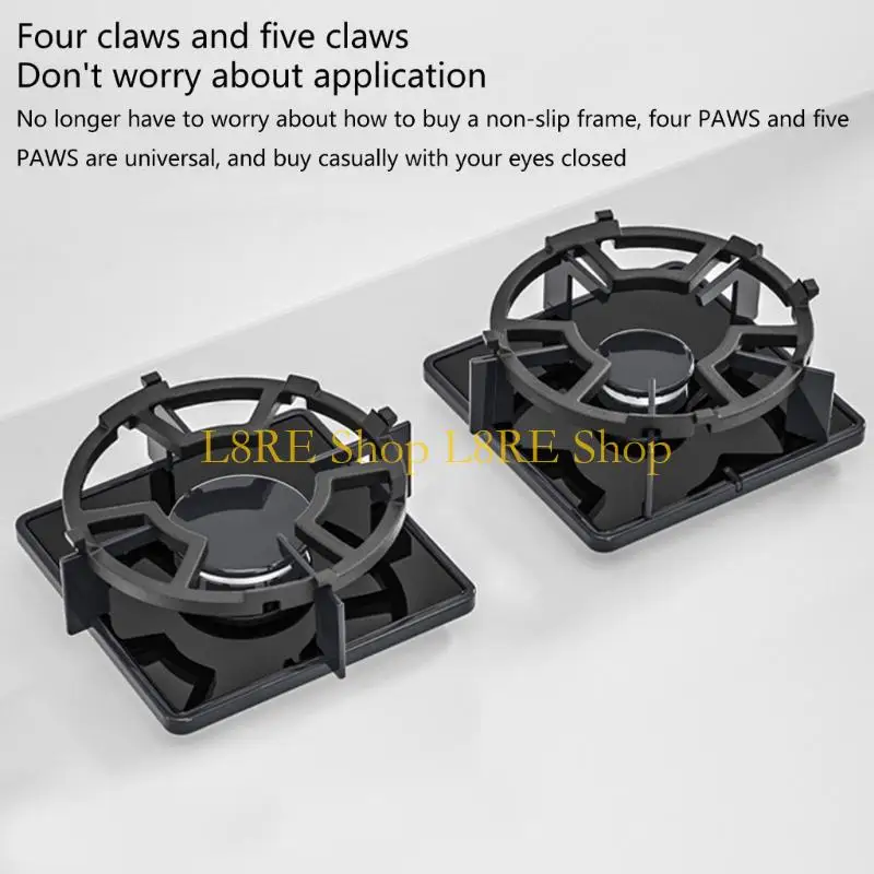 L8RE GAS GURREDS WOK Поддержите 19 см. Стенд на термостойкость