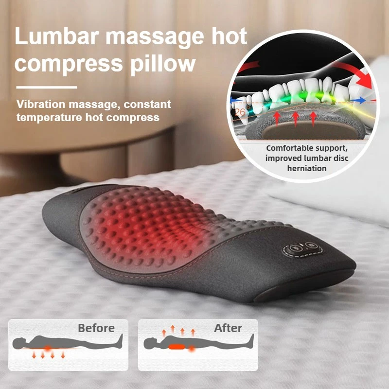 

Home pelvic tilt correction massage sleeping pad, sleeping in bed to relieve lower back pain, professional fever lumbar pillow