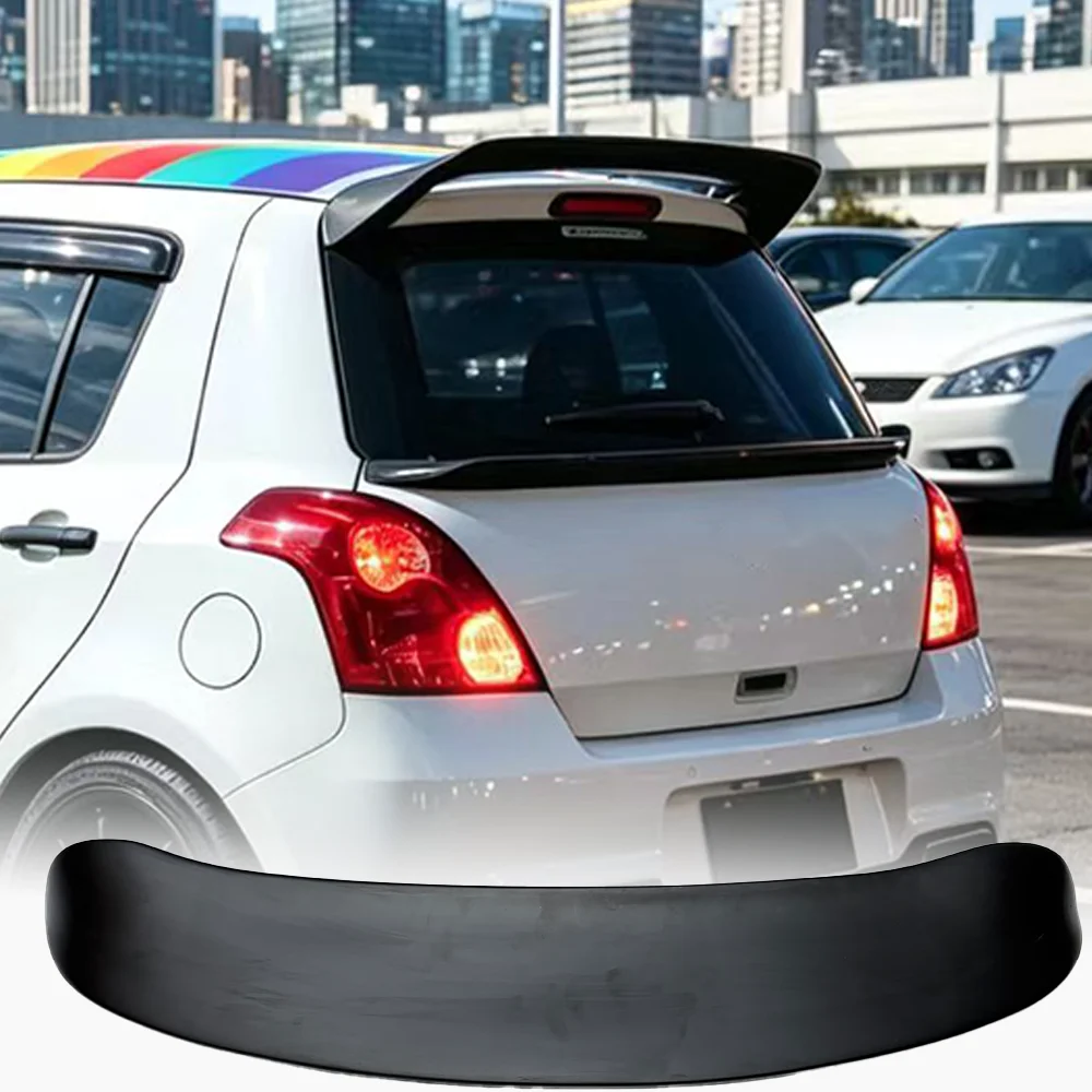 

Suitable for Suzuki SWIFT Sport 2005-2015 pure carbon fiber top wing decorative rear spoiler automotive accessories SP style