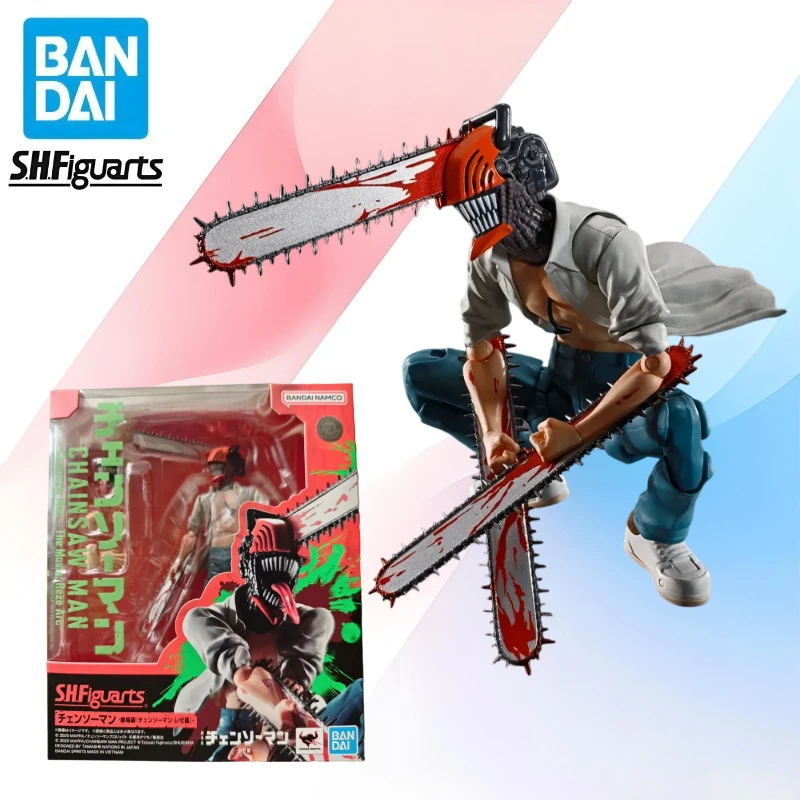 

In Stock BANDAI Original Box S.H.Figuarts Chainsaw Man THE MOVIE REZE ARC SHF Action Figure Model Gift ForKid Foam Box Packaging