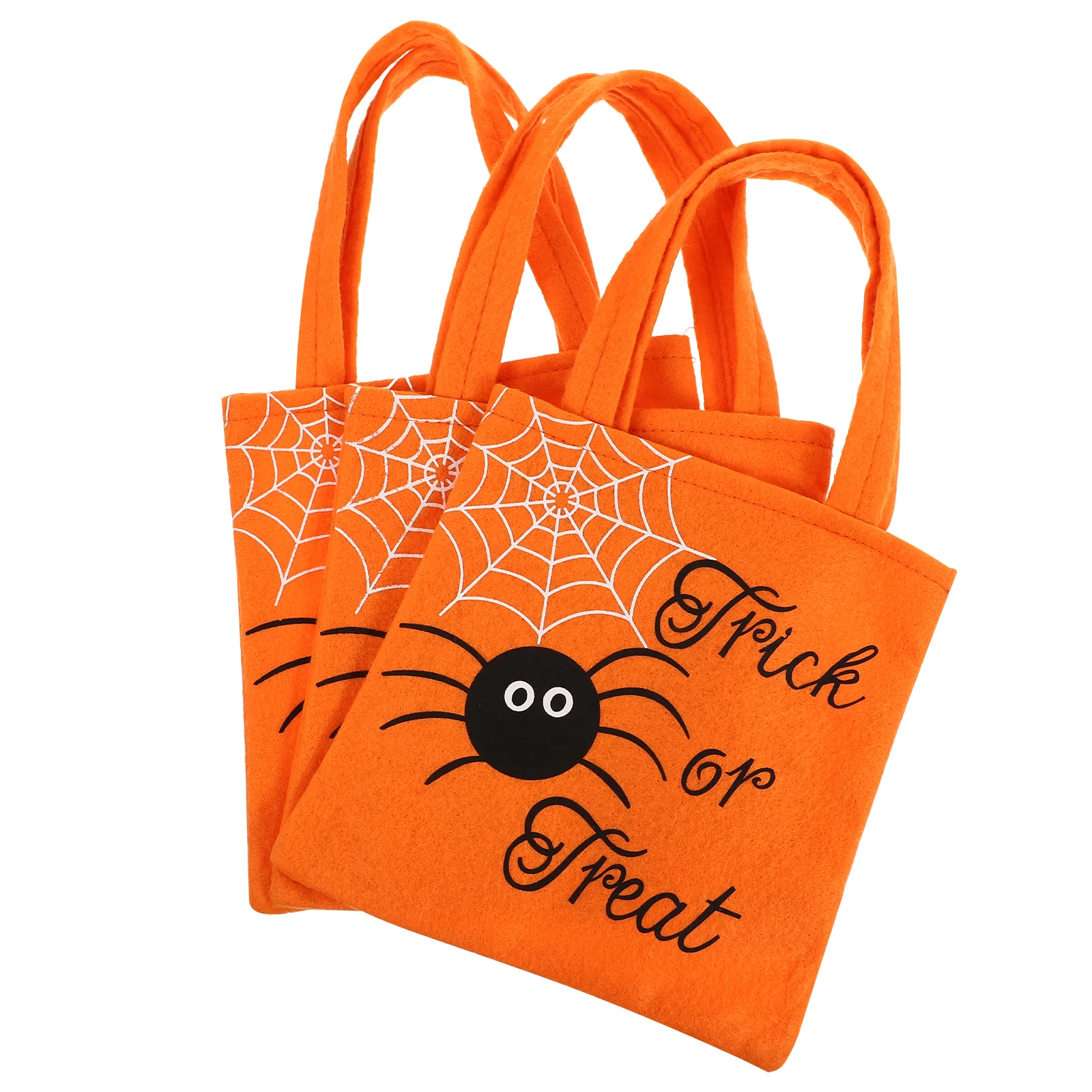 

3 Pcs Candy Bag Halloween Non-woven Treat Bags Goodie Storage Gift Shopping Ear