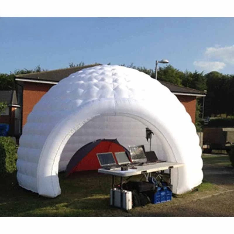 Inflatable Dome Tent Custom 5m Outdoor  Inflatable Dome Tent Colorful Lighting For Advertising Event Decoration